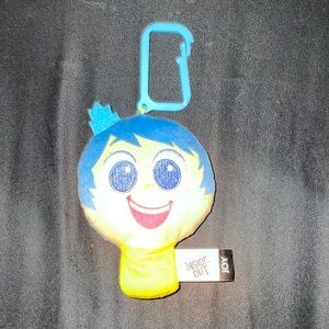 Inside Out Joy Plush Keychain